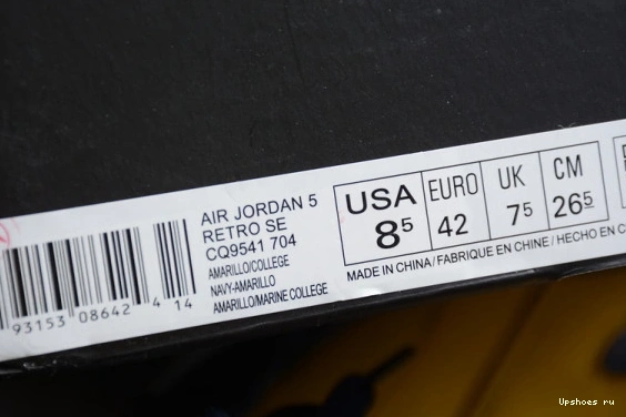 CQ9541-704 CQ9541-704 Air 'Michigan' Jordan 5 0628